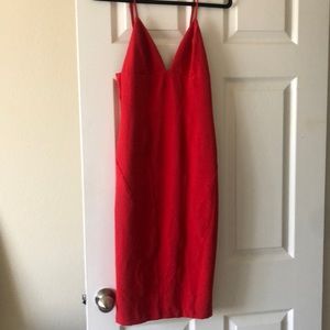 Red H&M dress